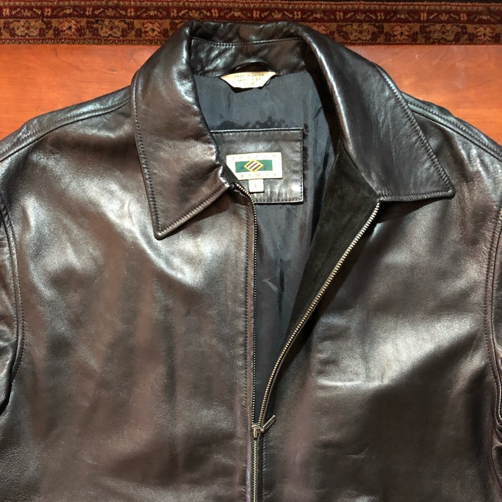 Joseph Abboud L Leather Jacket